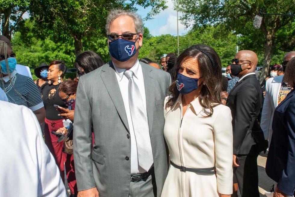 George Floyd funeral Houston