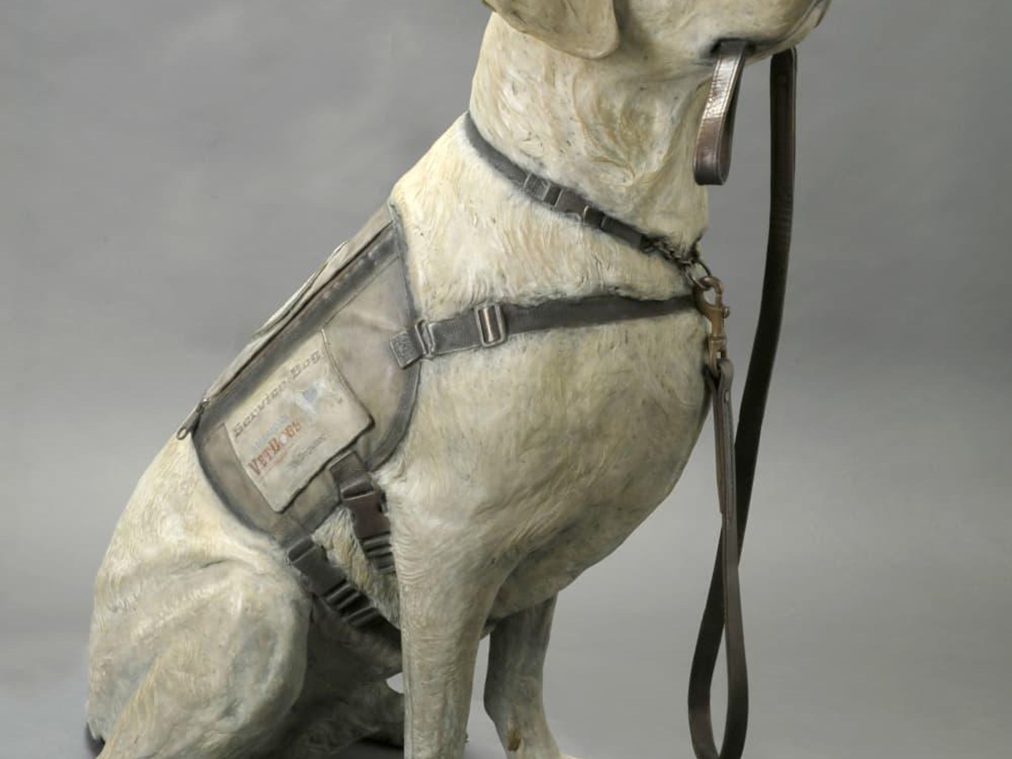 George HW Bush Sully dog statue