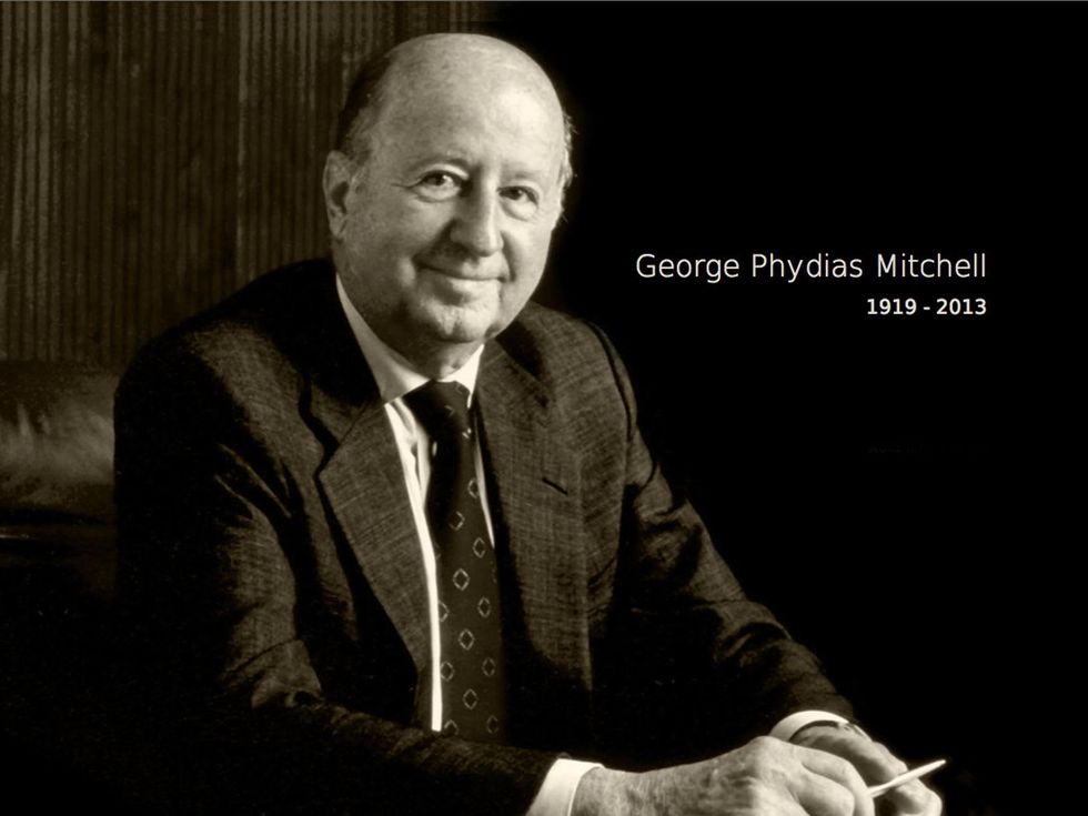 George P. Mitchell obituary photo