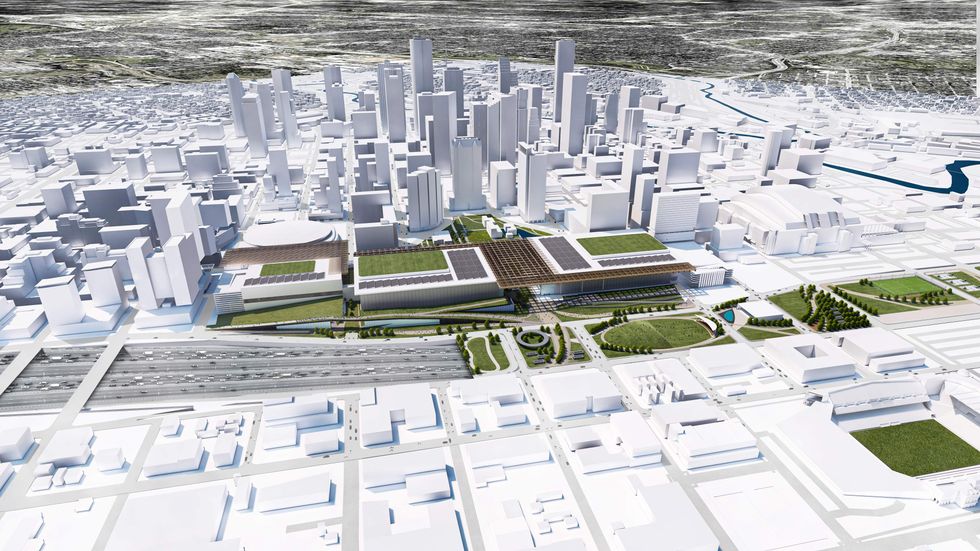 George R Brown Convention Center expansion project