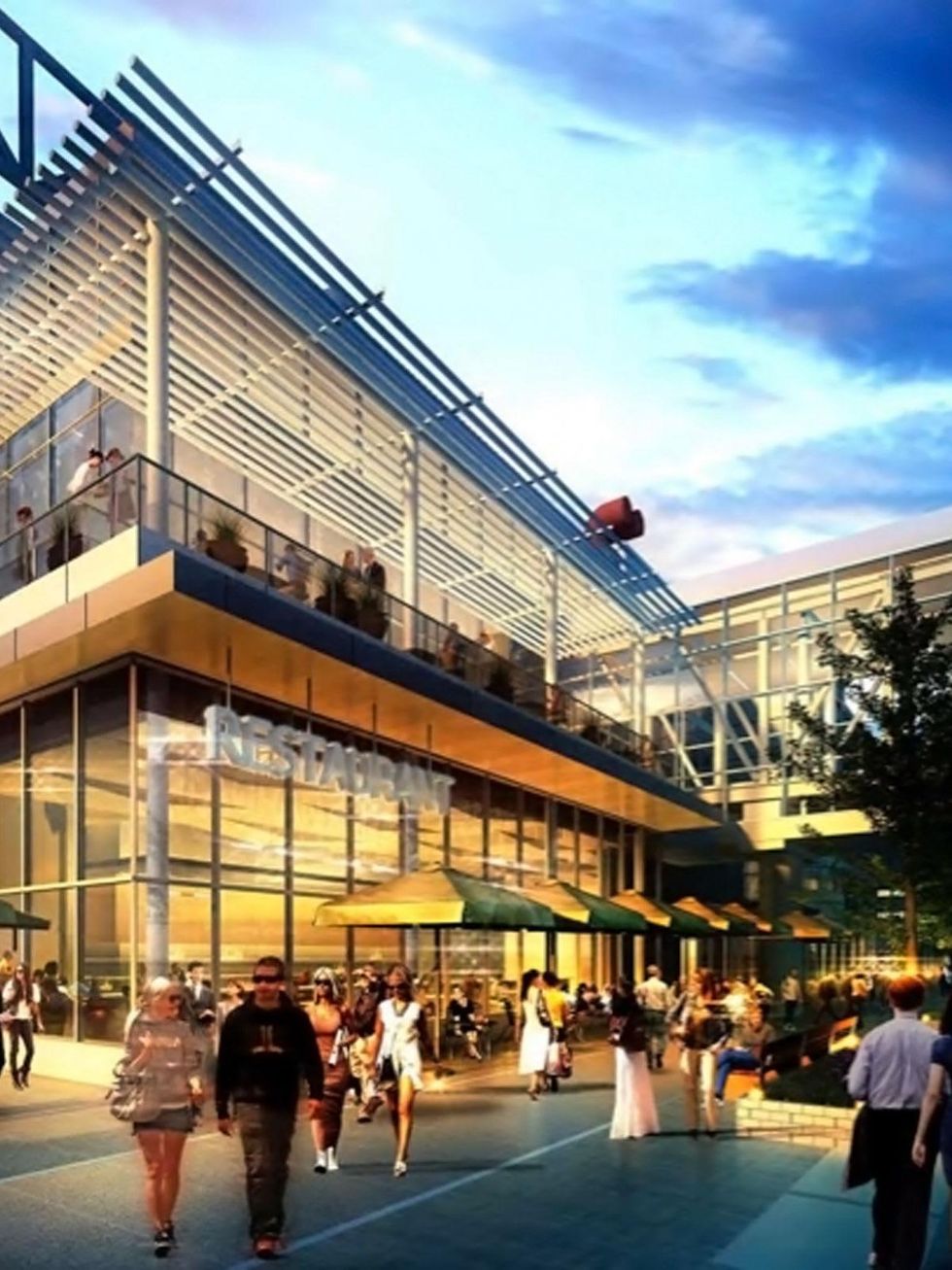 George R. Brown Convention Center upgrades along Avienda de las Americas Street rendering February 2015