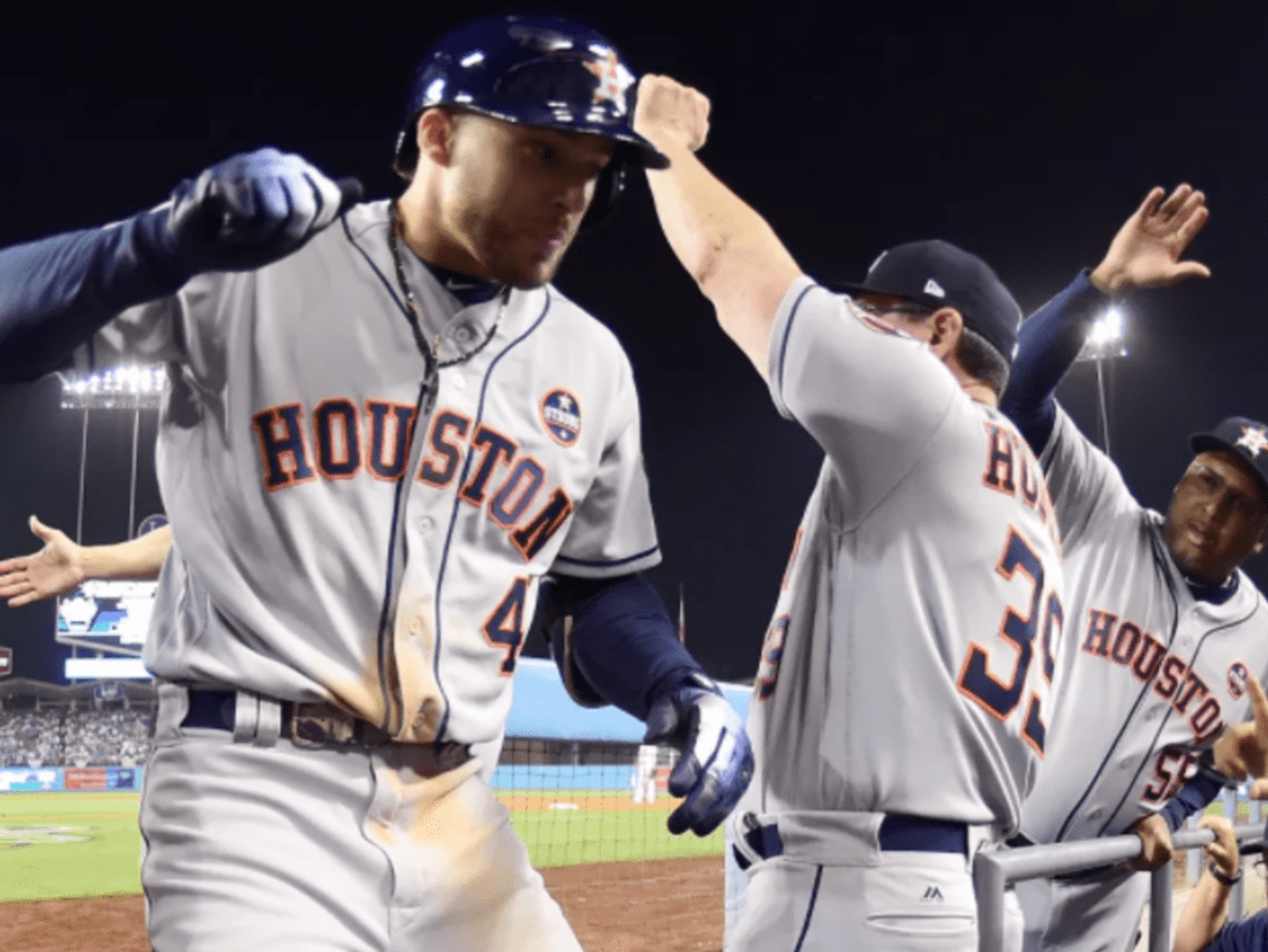 George Springer's 11th inning home run gave the Astros a much-needed win over LA in Game 2 of the World Series