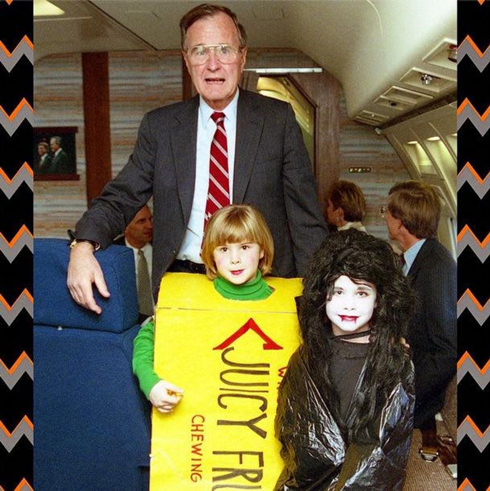 George W Bush Halloween photo Instagram