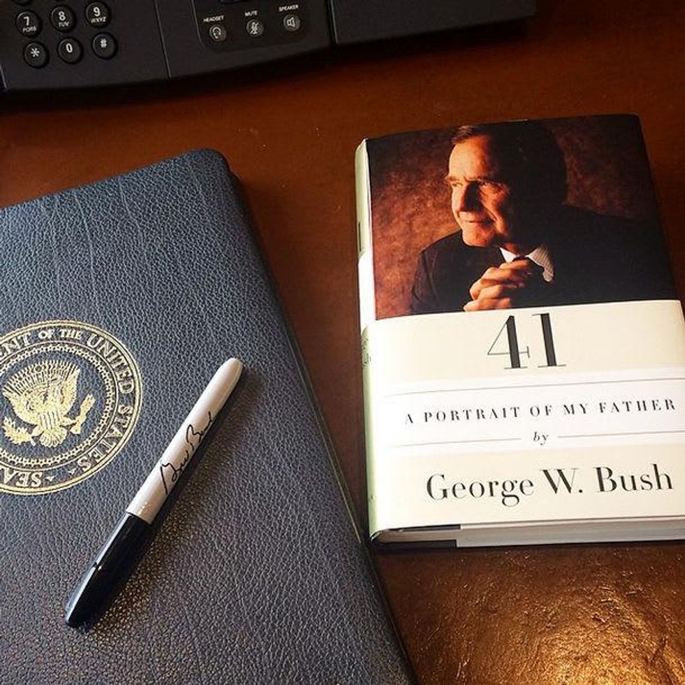 George W Bush instagram book