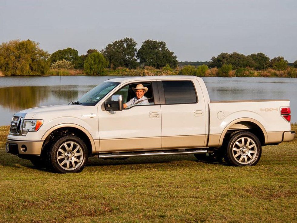 George W. Bush, truck up for auction, January 2013