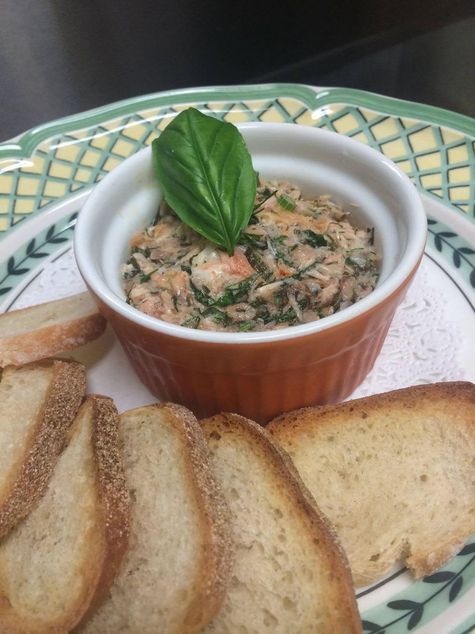 Georges Bistro Smoked Salmon Rillette June 2014