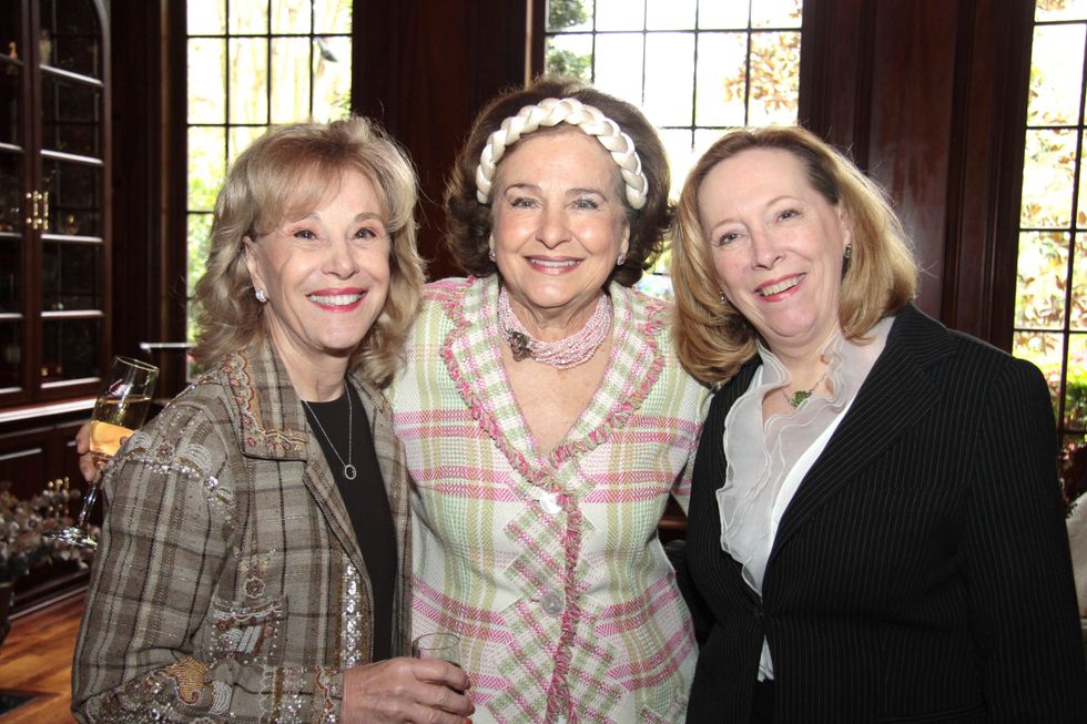Geri Noel, Joanne Crassas, Susan Bischoff, Crohn's & Colitis luncheon, March 2014