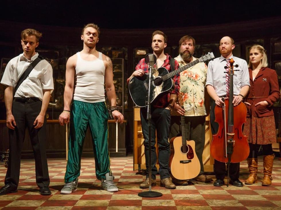 Gexa Energy Broadway at the Hobby Center series January 2014 Once Tour company