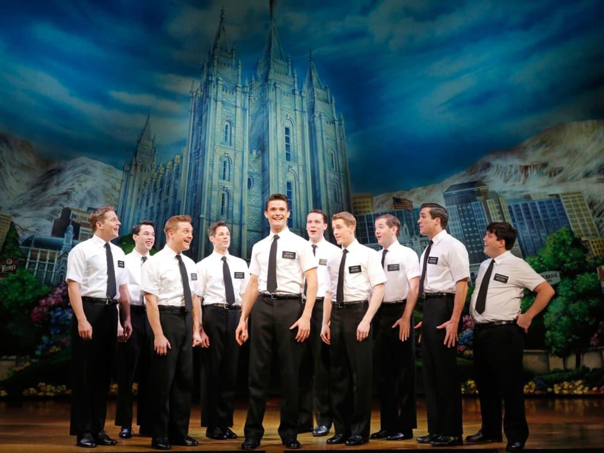Gexa Energy Broadway at the Hobby Center series January 2014 The Book of Mormon First National Tour