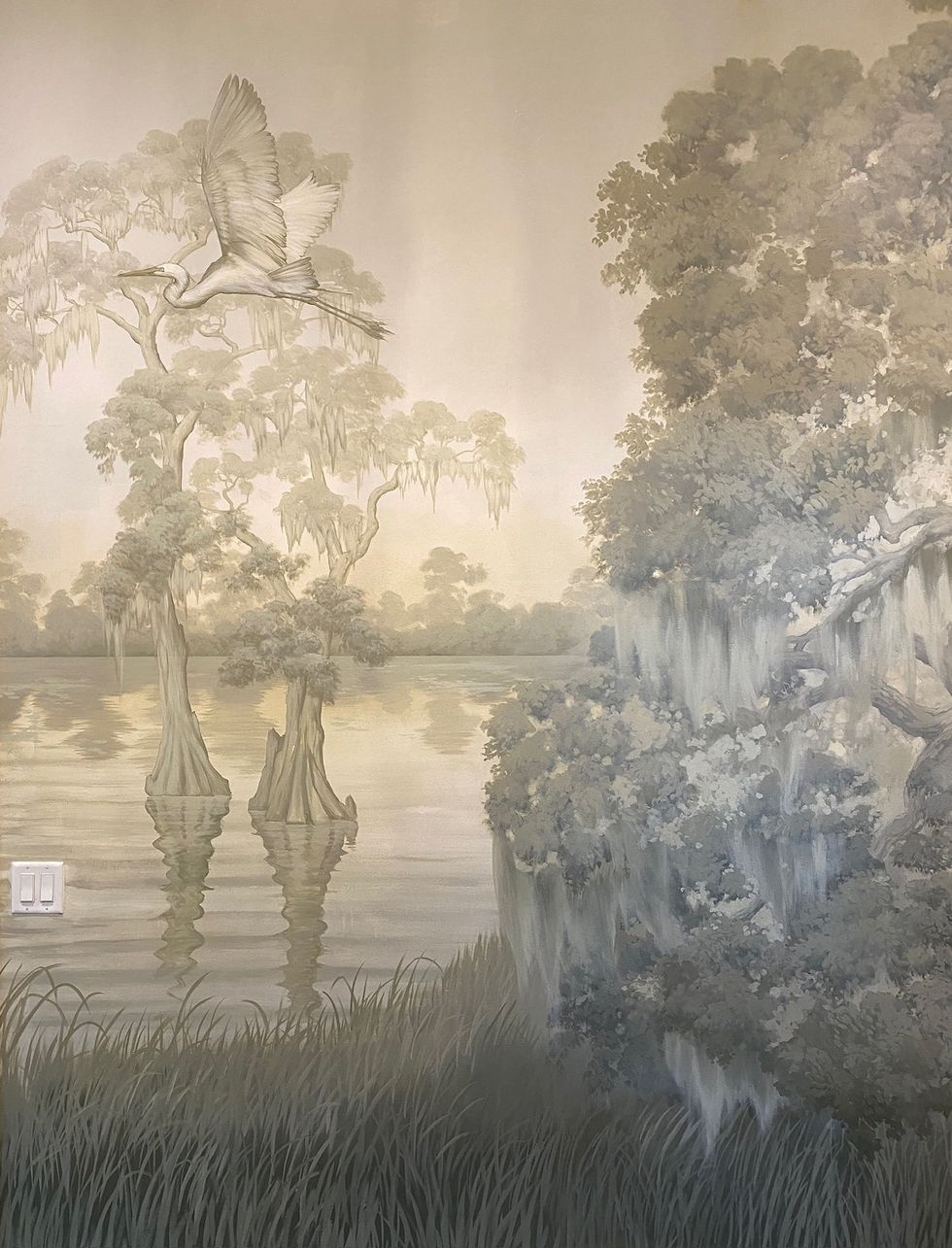 Ghost mural interior