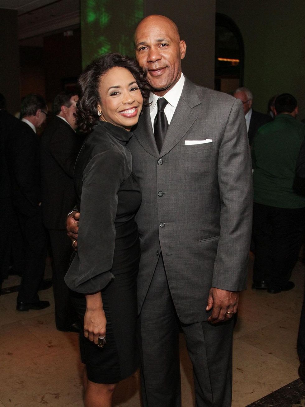 Gina and Mario Elie at the Knowledge Arts Foundation dinner November 2013