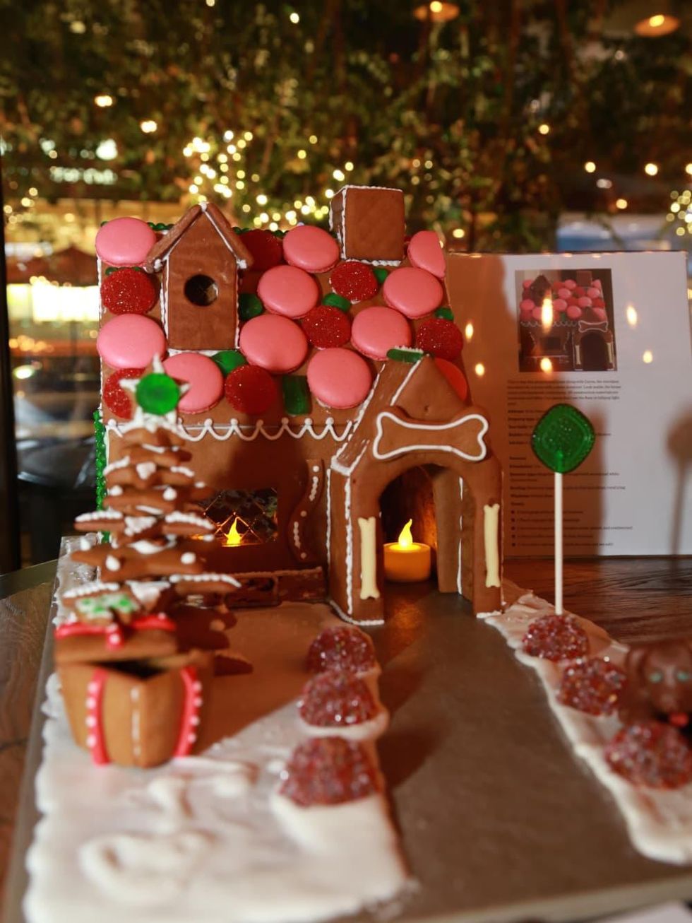 Gingerbread dog house Hubble & Hudson