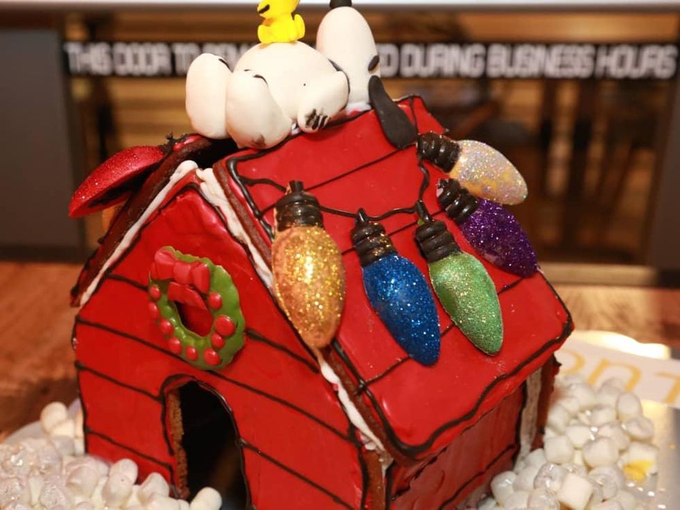 Gingerbread dog house Main Kitchen