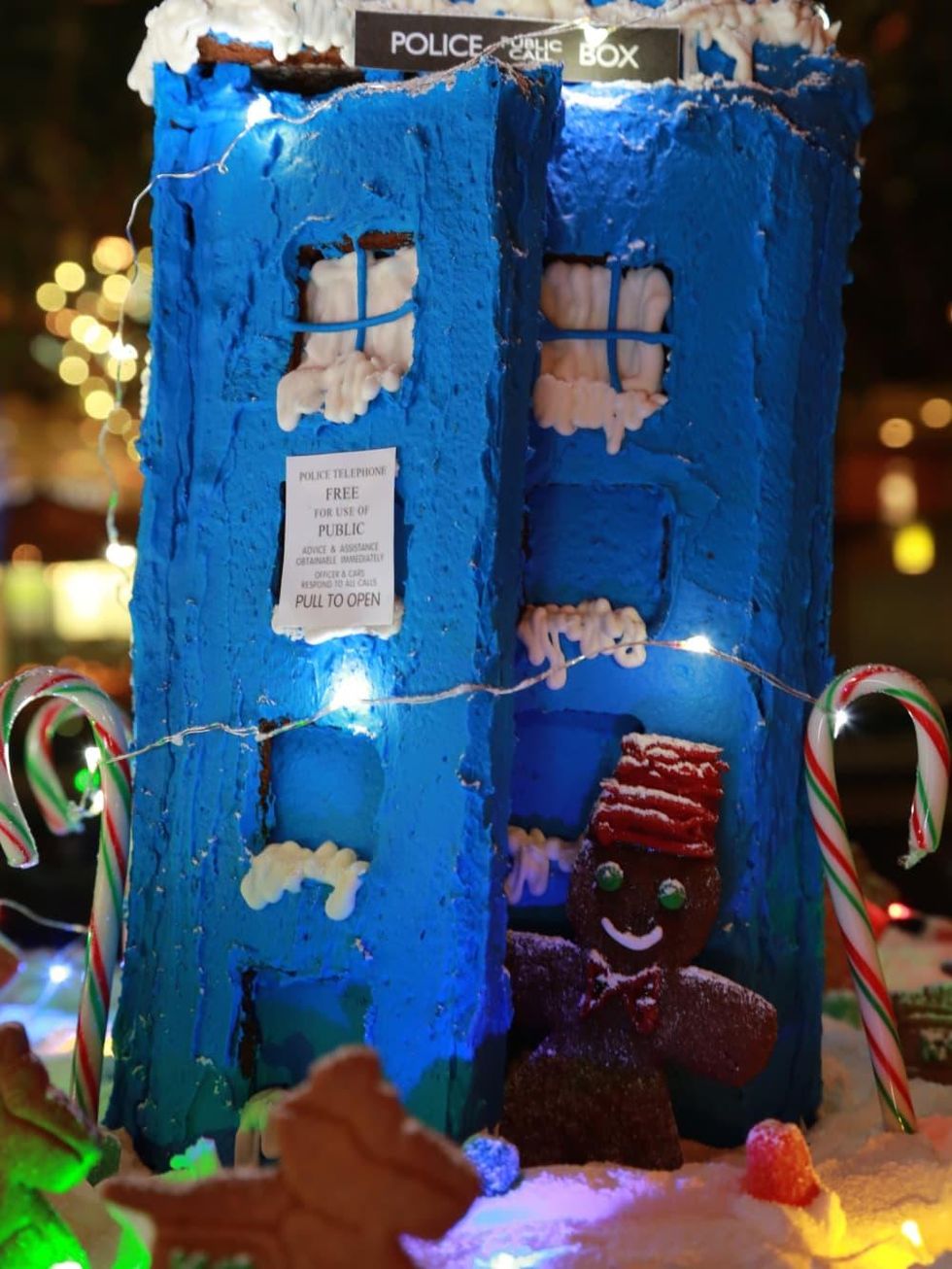 Gingerbread dog house Pax Americana