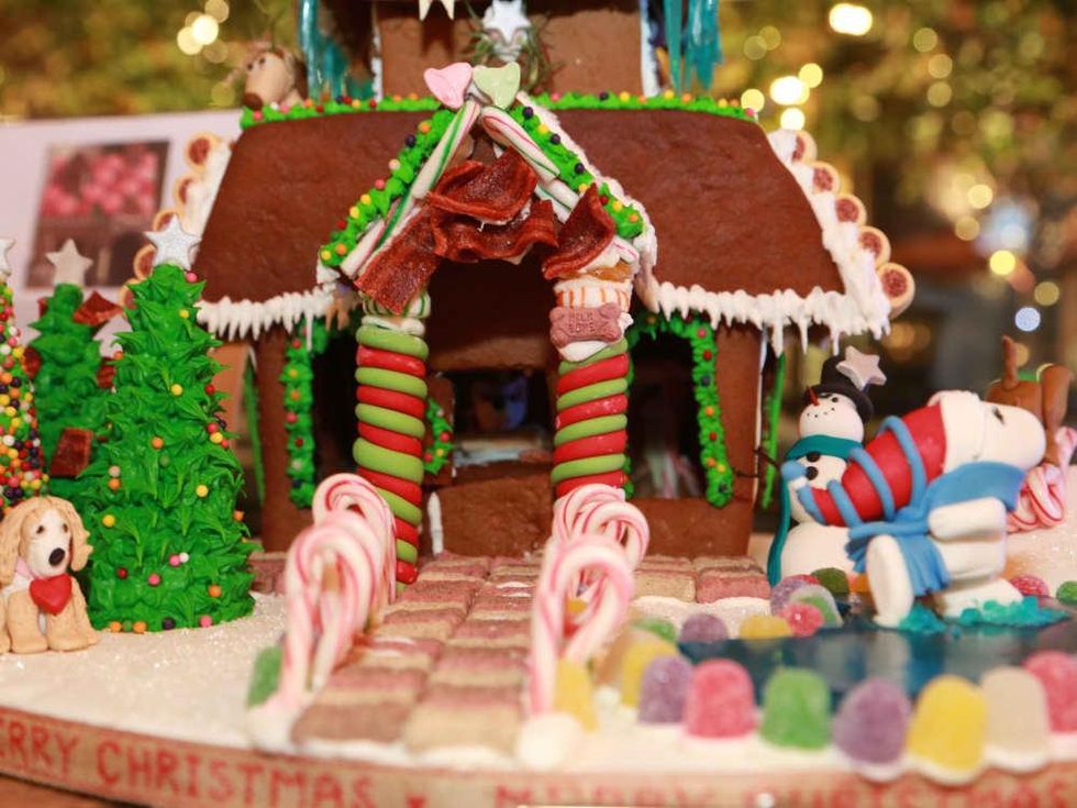 Gingerbread dog house The Durham House