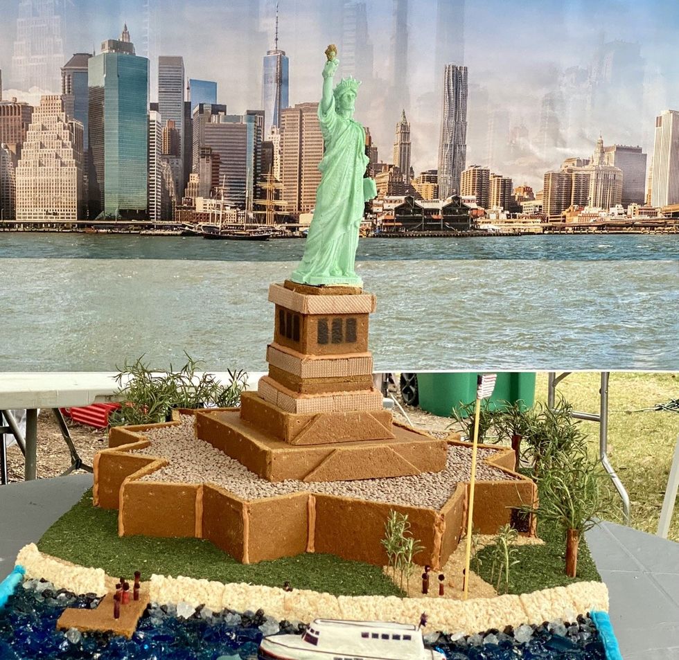 Gingerbread Statue of Liberty