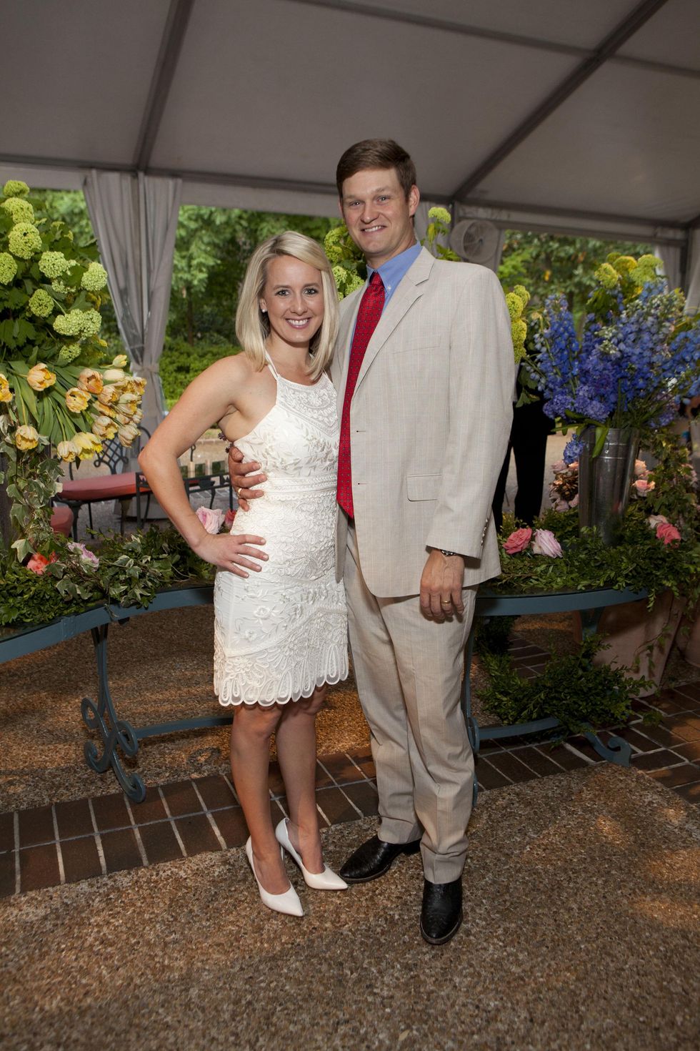 Ginny and Drake Heller at the Rienzi Spring Party April 2014