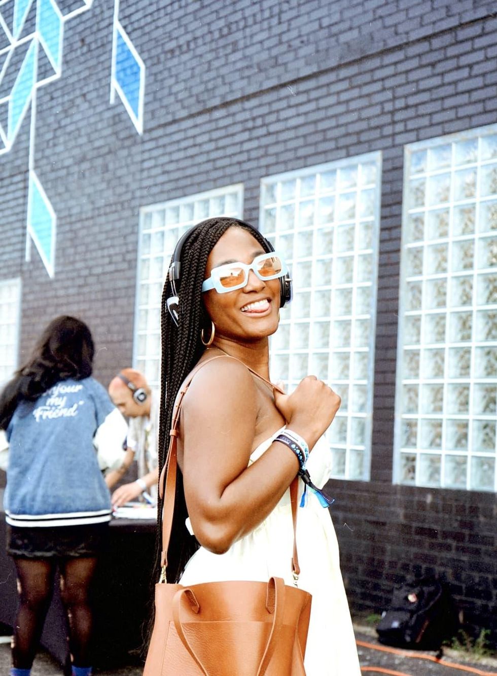 girl at mural fest amarillo