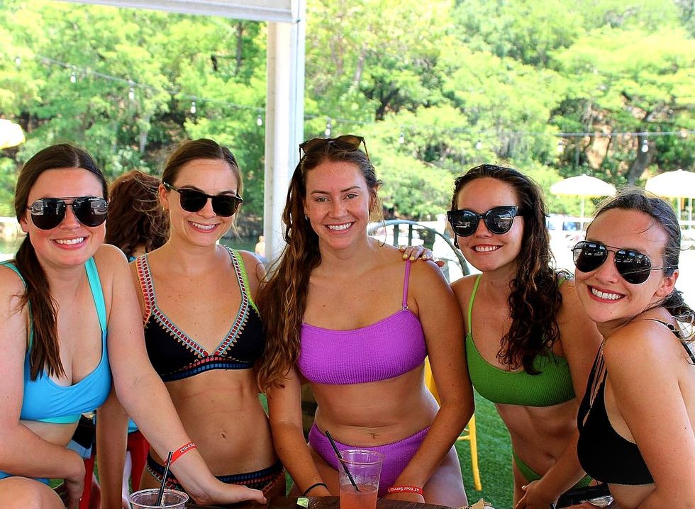 girls in swimsuits women bikinis guadalupe river