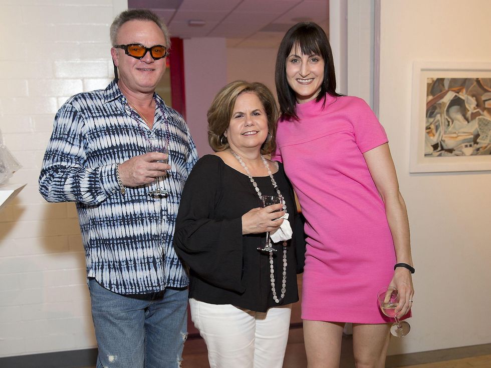Glassell Benefit and Auction 2015 Bernie and Mary Arocha; Emily Church