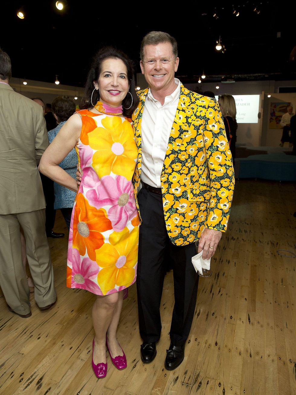 Glassell Benefit and Auction 2015 Janet and Harvin Moore