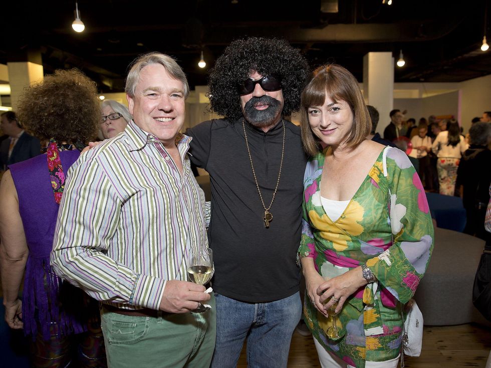 Glassell Benefit and Auction 2015 Reggie Smith; Hiram Butler; Leigh Smith