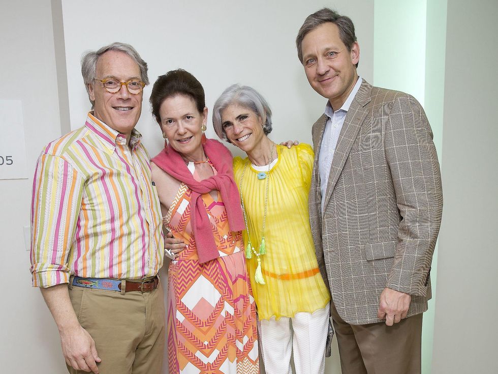 Glassell Benefit and Auction 2015 Steve and Betty Newton; Judy and Scott Nyquist