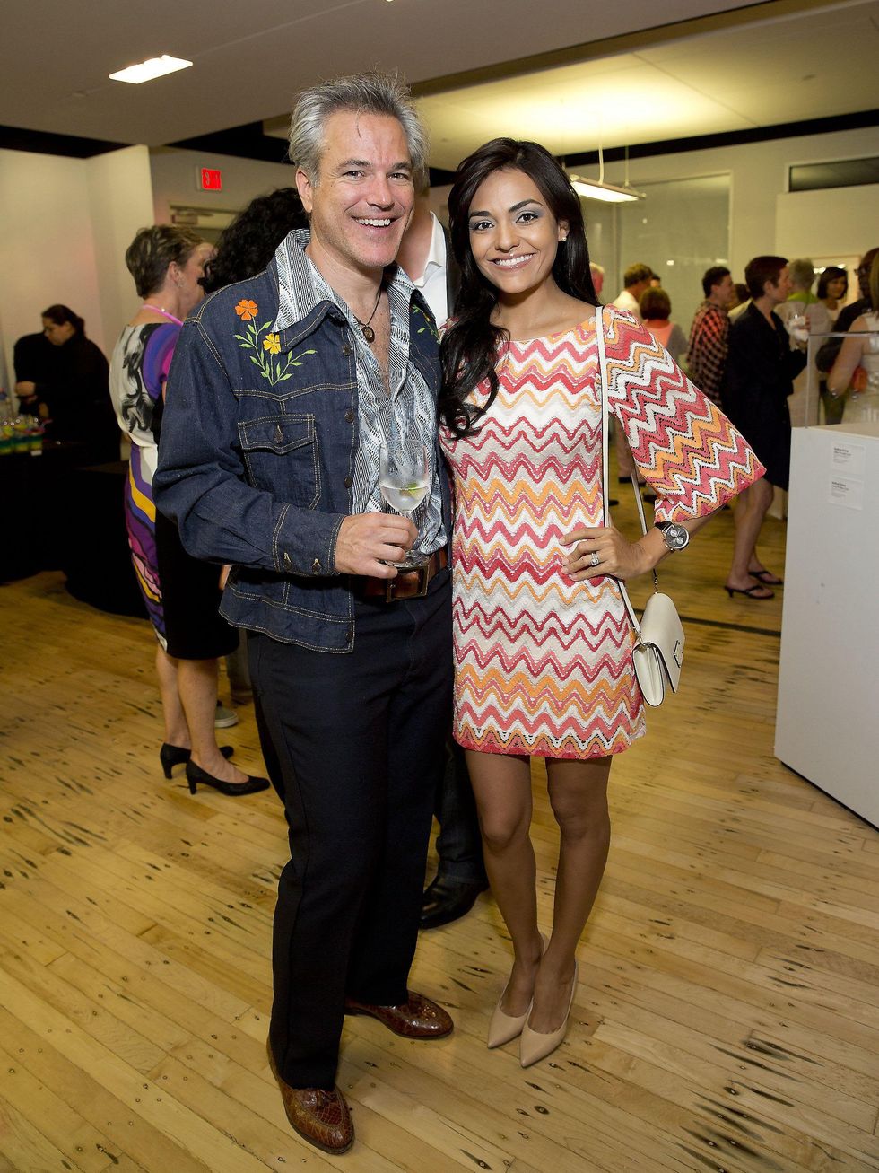 Glassell Benefit and Auction 2015 Steven Graubart; Gaby Ortega