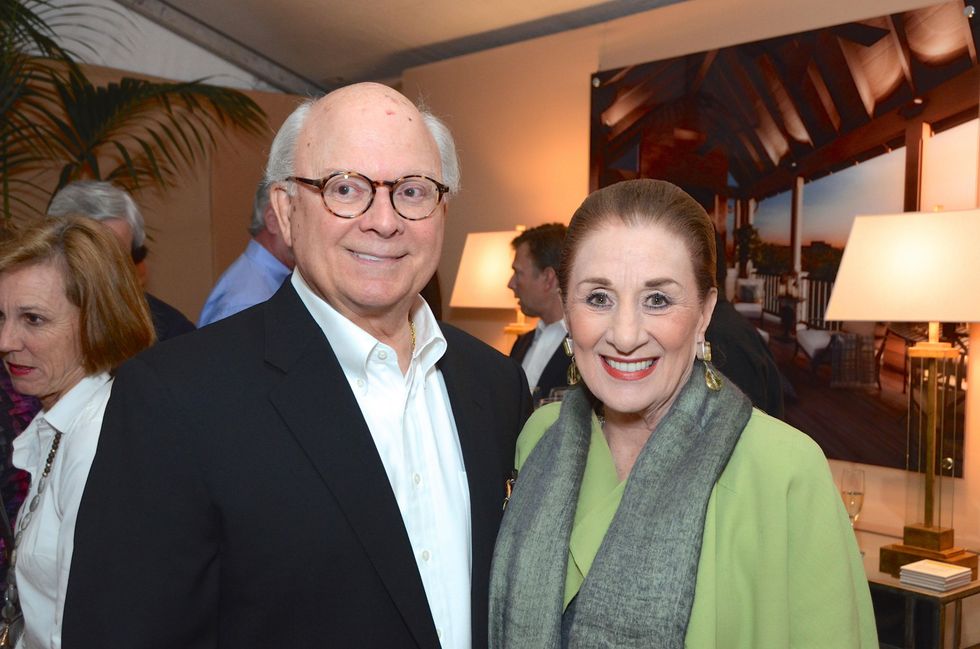 Glenn Bauguss and Martha Turner at the Butler Brothers party November 2014