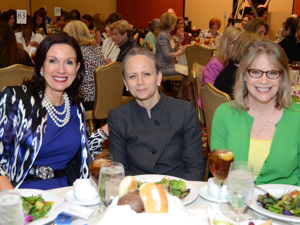 Gloria Steinem event Houston May 2013 Karen Love, Barbara Duganier, Gretchen Bebb