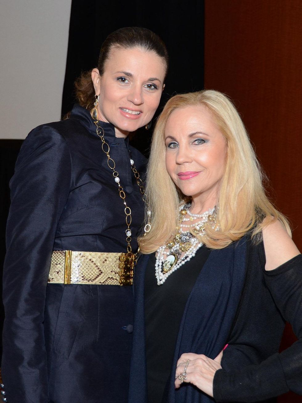 Gloria Steinem event Houston May 2013 Marie Bruns, Carolyn Farb