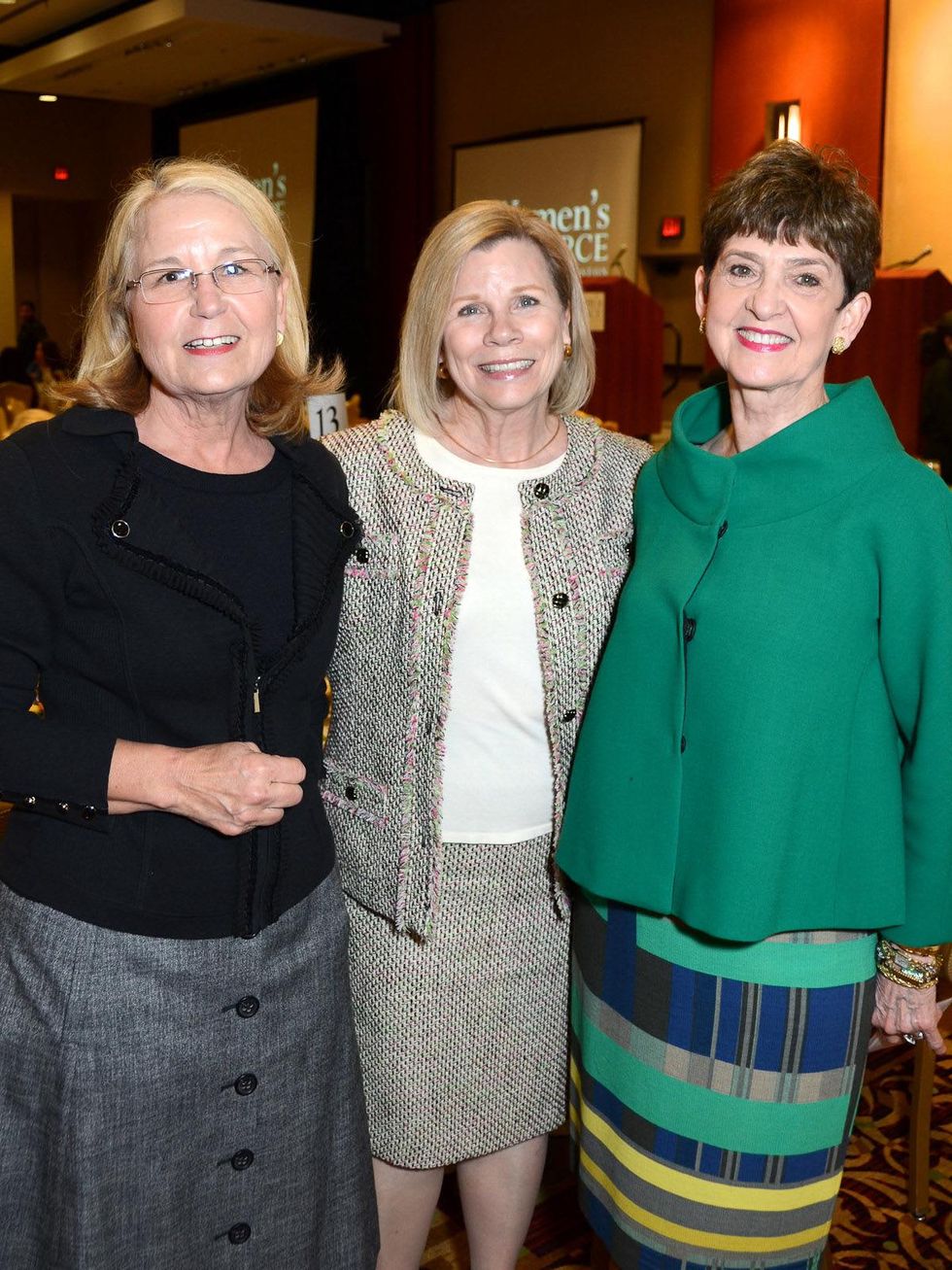 Gloria Steinem event Houston May 2013 Nancy Dodd, Janice Stooksberry, Joyce Lott