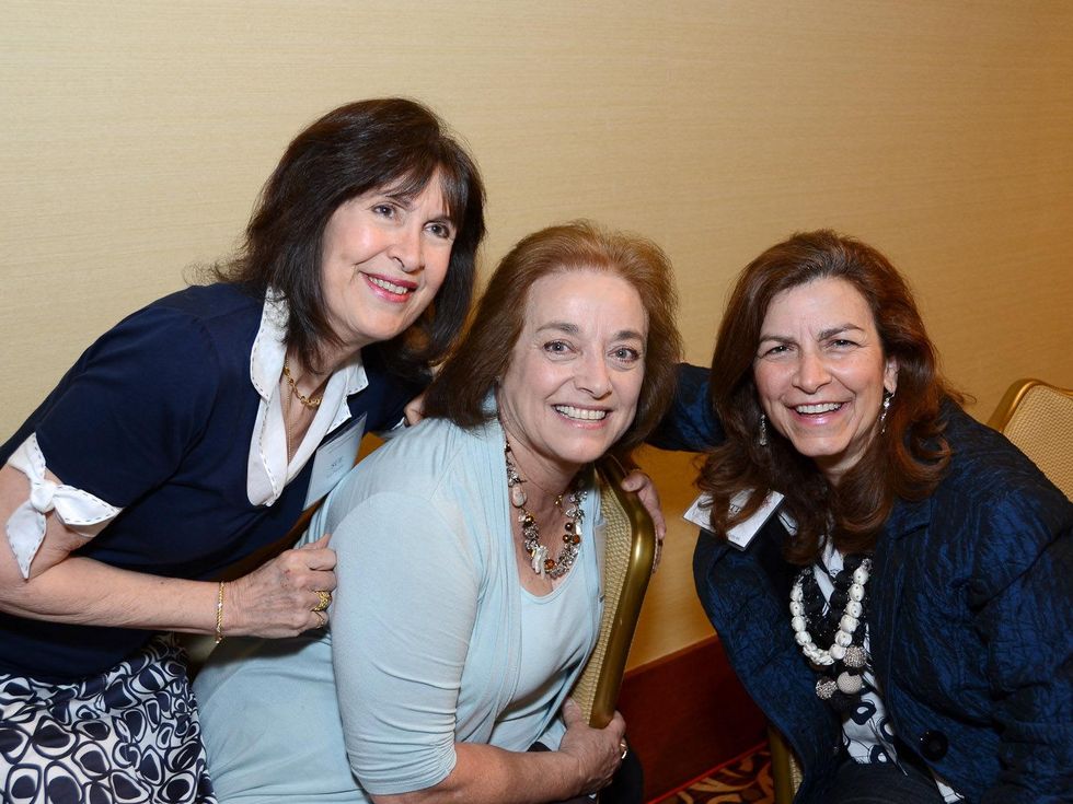 Gloria Steinem event Houston May 2013 Sue Porretto, Iris Beatty, Patti Gras