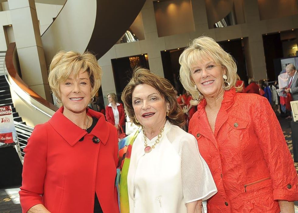 Go Red for Women, 5/16, Leila Gilbert, Beth Wolff, Liz Jameson