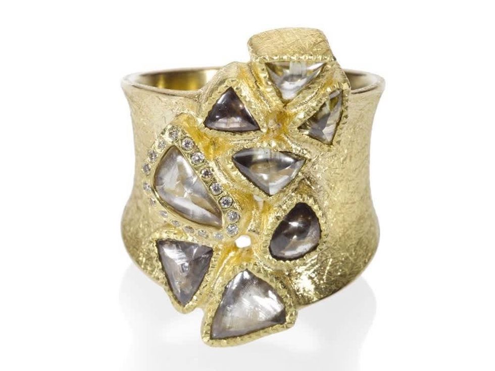 gold uncut diamond Todd Reed