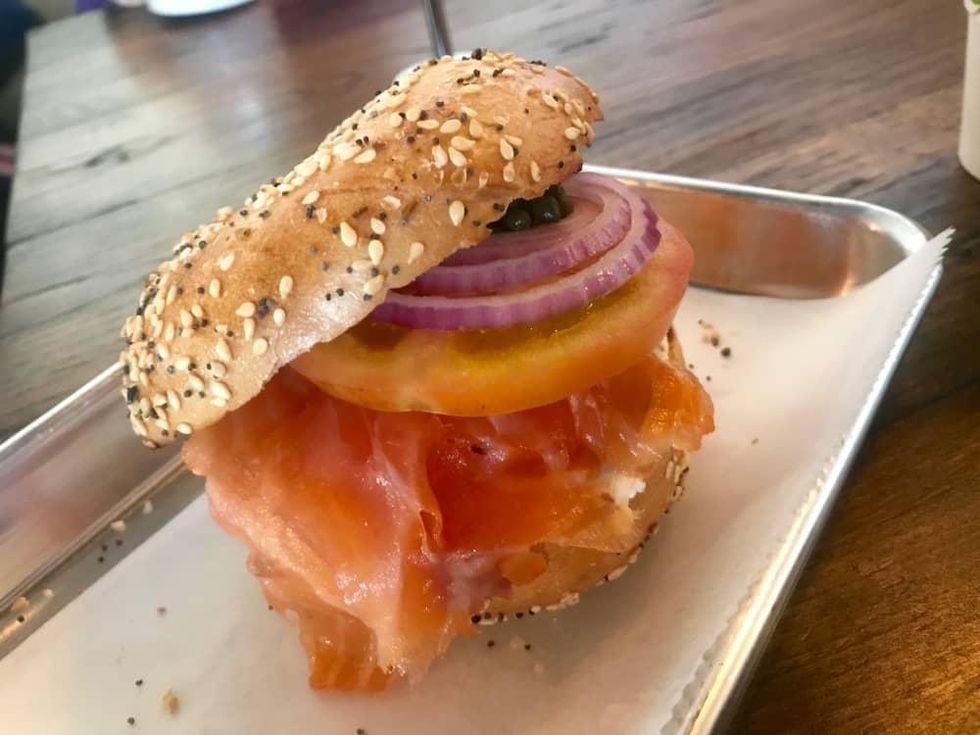 New Heights bagel shop with oldworld approach opens with a frenzy