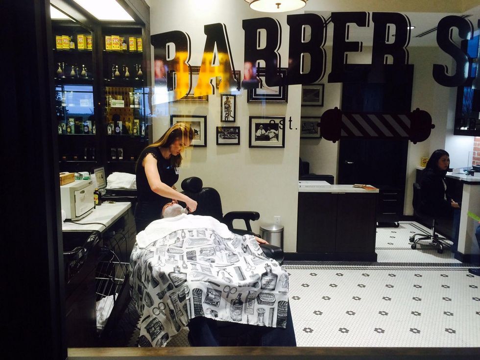 Golden Nugget barber shop