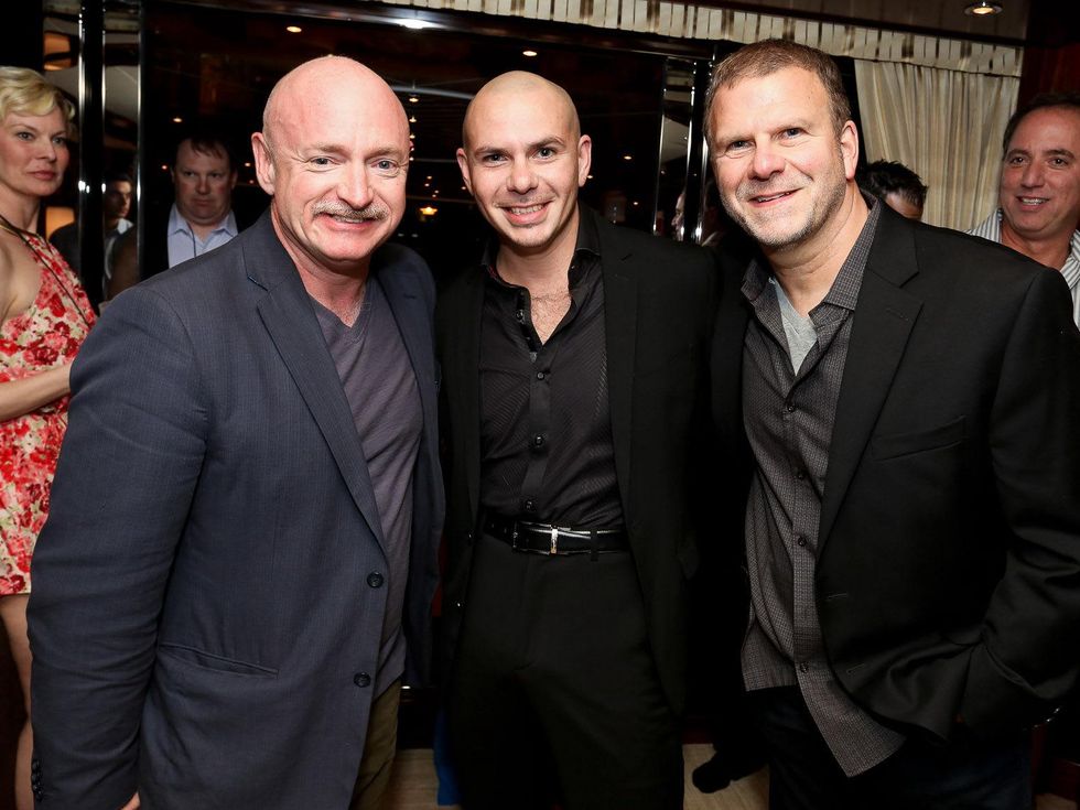 Golden Nugget in Atlantic City Haven Nightclub grand opening May 2013 Mark Kelly, Pitbull, Tilman Fetitta
