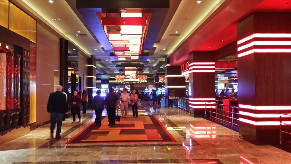 Golden Nugget Lake Charles La. December 2014 grand opening main lobby