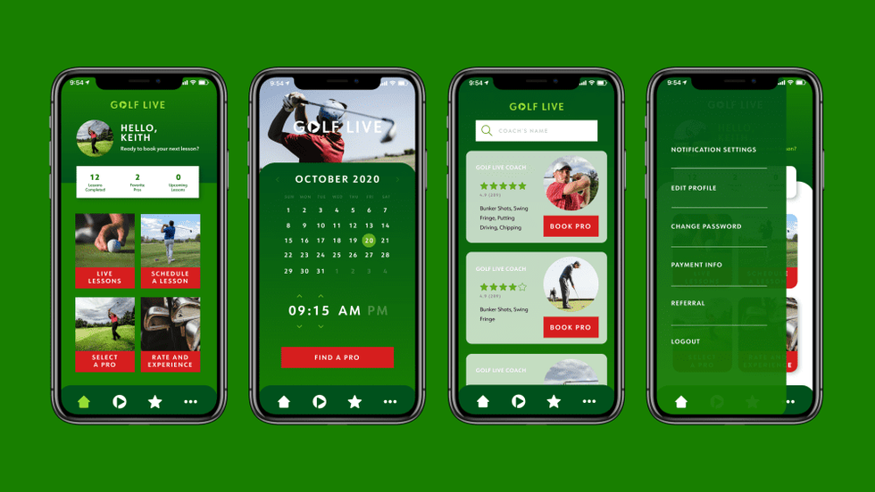 Golf Live app