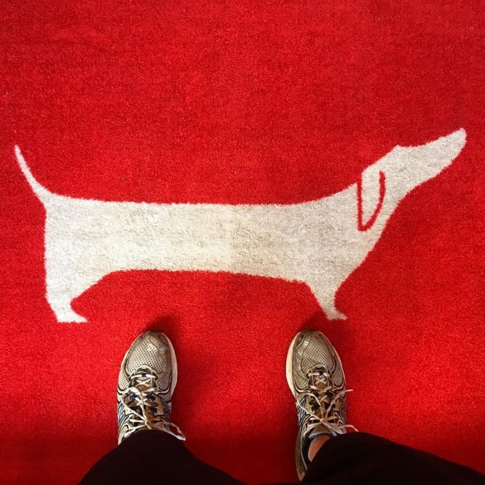 Good Dog welcome mat
