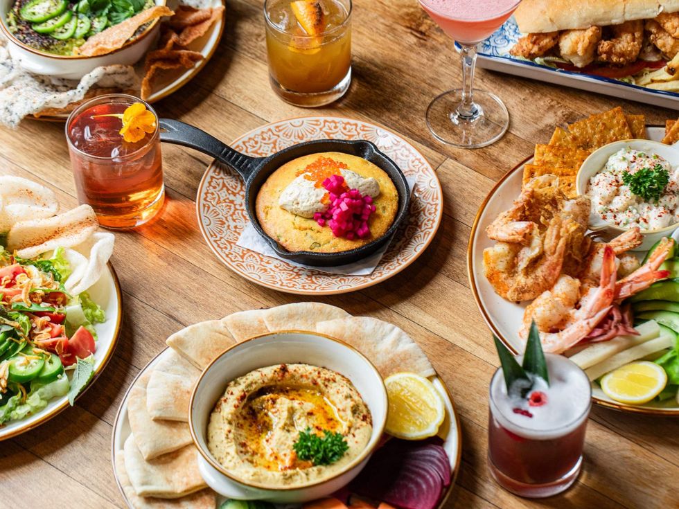 Good God Nadine's bar food spread