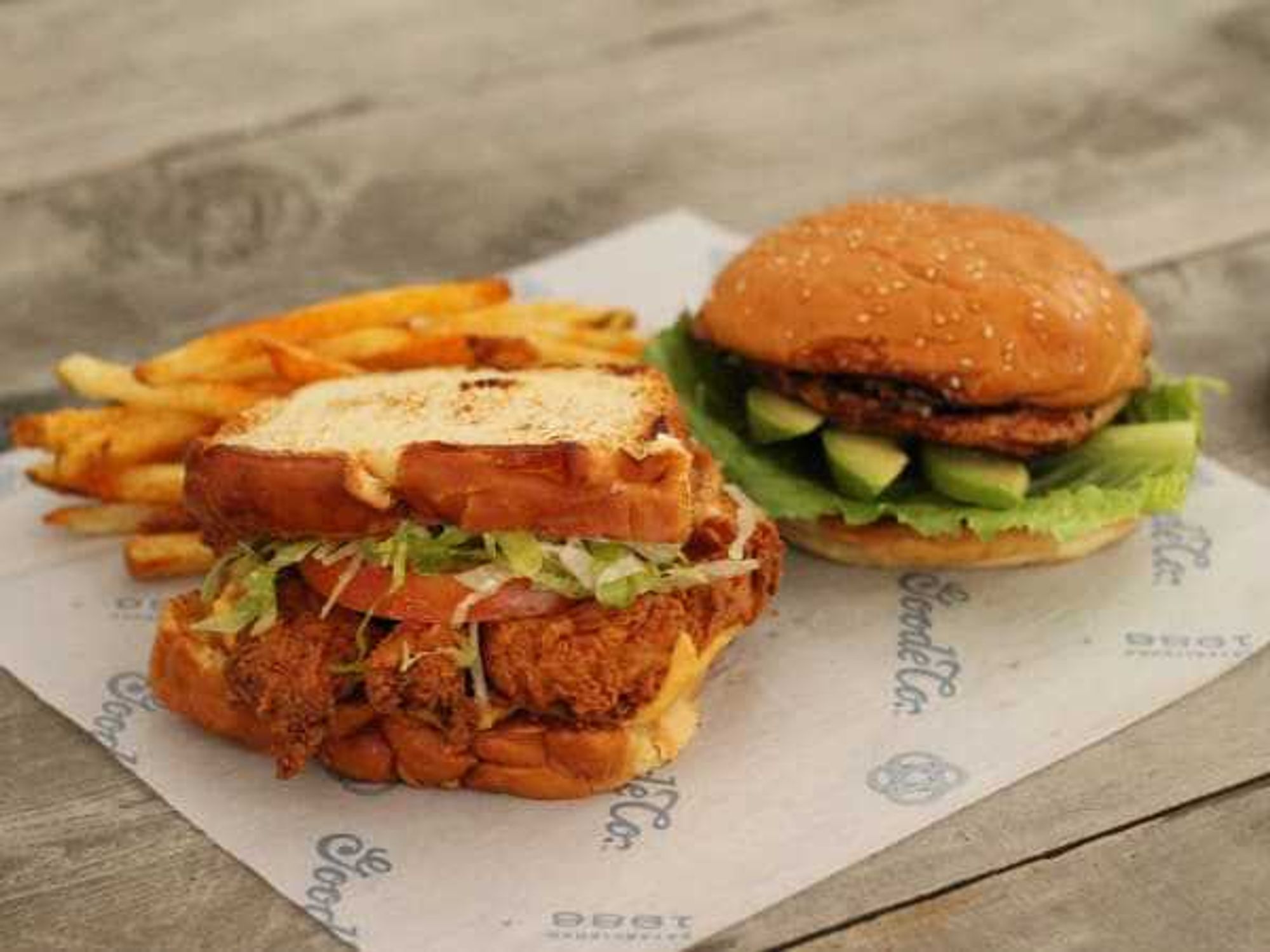 Goode Bird chicken sandwiches