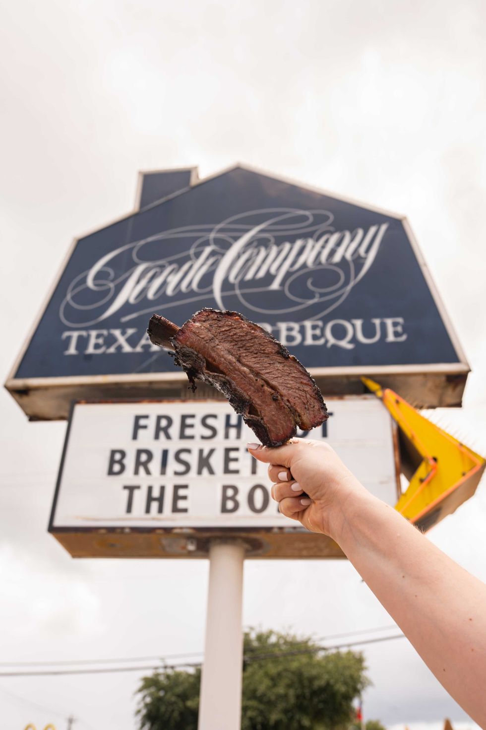 Goode Co. Barbecue beef rib