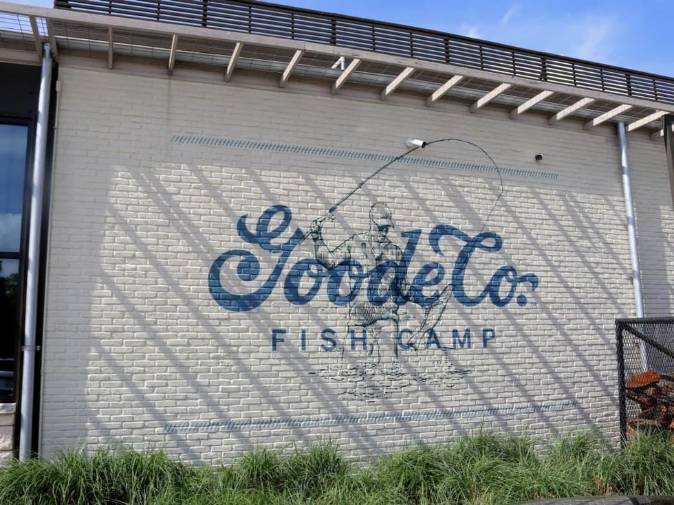Goode Co Fish Camp mural