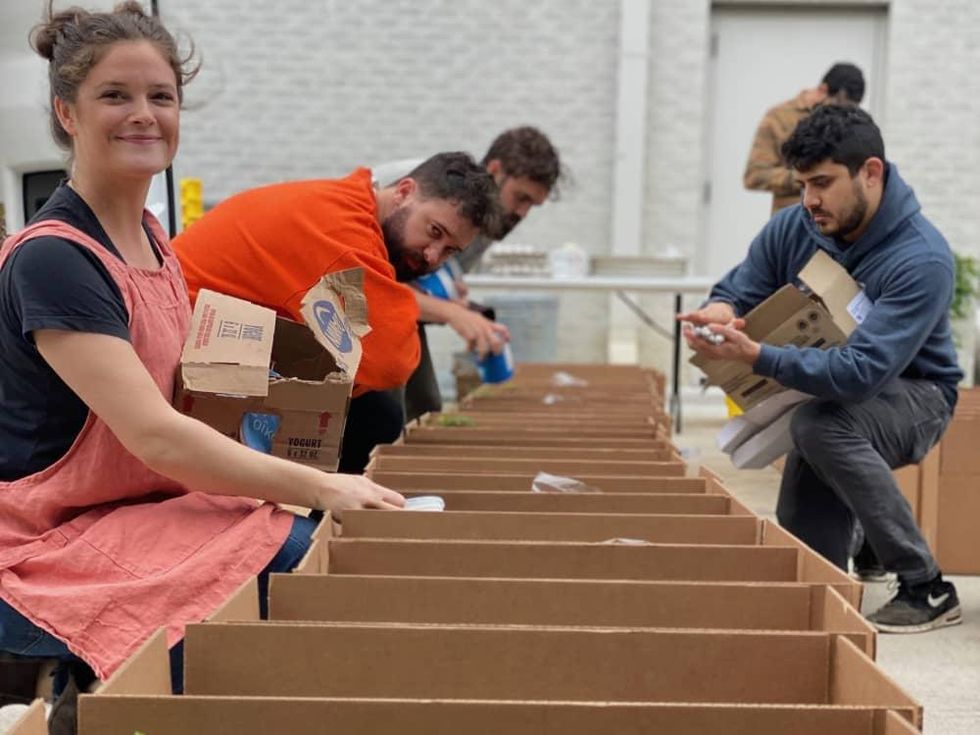 Goodnight Hospitality Houston Shift Meal produce boxes