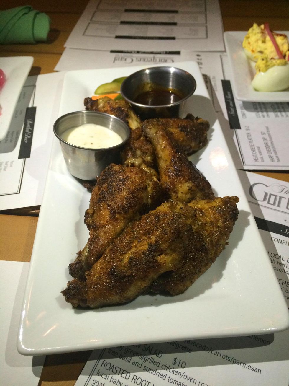 Gorgeous Gael gastropub in Rice Village November 2014 fried chicken wings