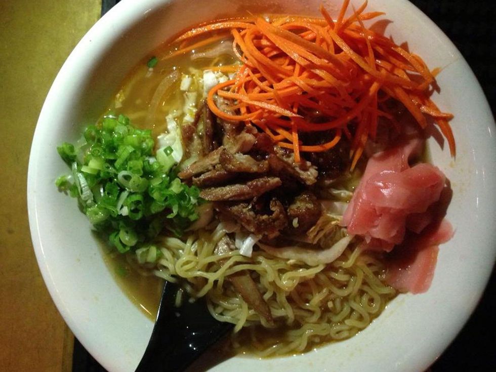 Goro & Gun duck ramen soup