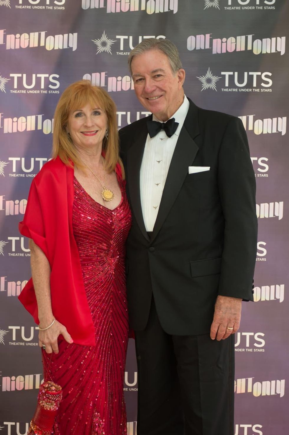 Grace and Rocky Holmes at 2017 TUTS Dreamgirls Gala