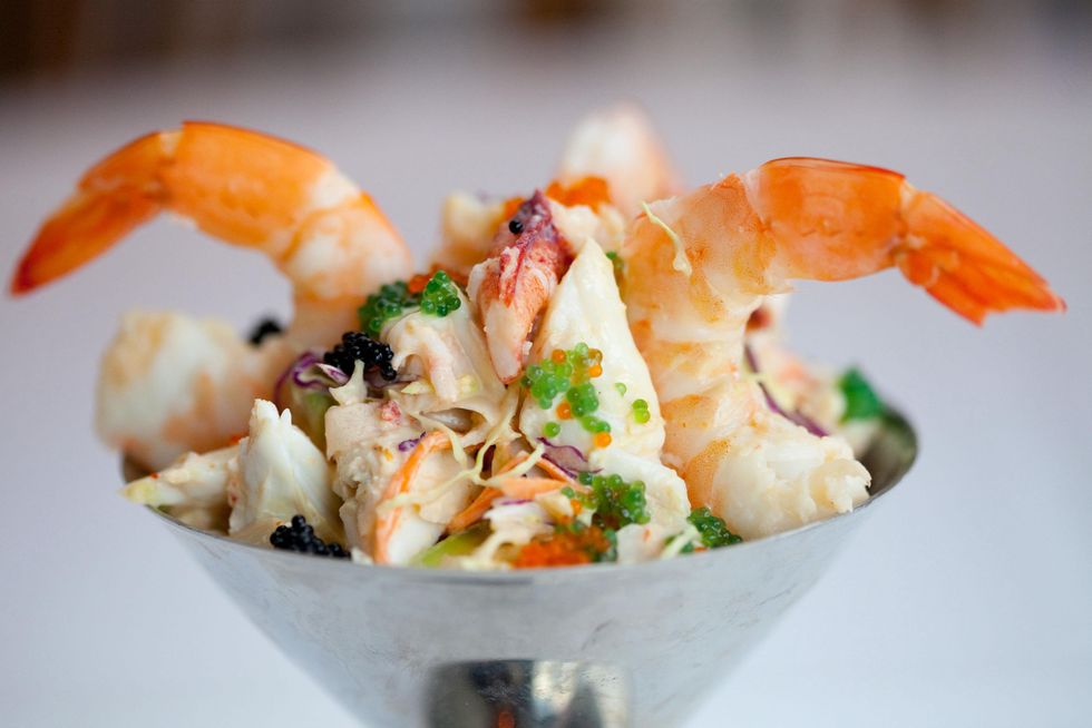 Grace's Houston restaurant seafood cocktail shrimp